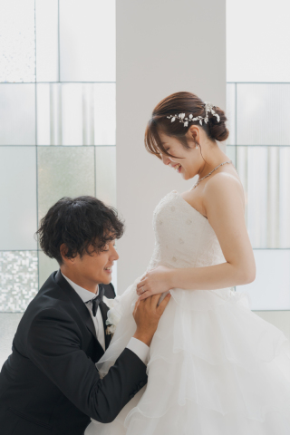 小さな結婚式 新潟店_チャペルⅠ（洋装ウェディングドレス）