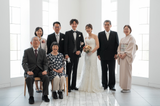 小さな結婚式 新潟店_ファミリーフォト　絆