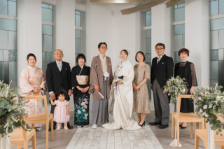 小さな結婚式 新潟店_ファミリーフォト