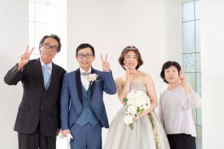 小さな結婚式 新潟店_ファミリーフォト　絆