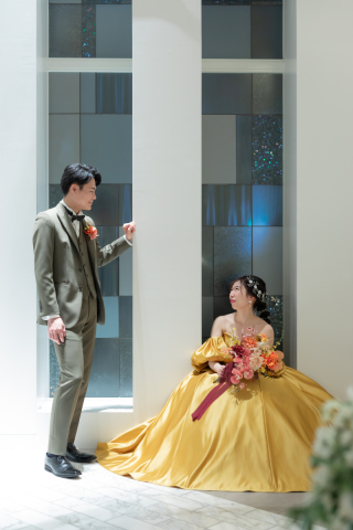 小さな結婚式 新潟店_チャペルⅡ（洋装カラードレス）