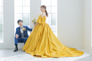 小さな結婚式 新潟店_チャペルⅡ（洋装カラードレス）