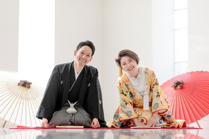 【期間限定_基本料50%OFF】和装&洋装各1着チャペルフォトプラン|全データ&アルバム付き☆