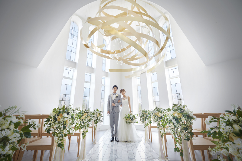 【期間限定_基本料50%OFF】和装&洋装各1着チャペルフォトプラン|全データ&アルバム付き☆