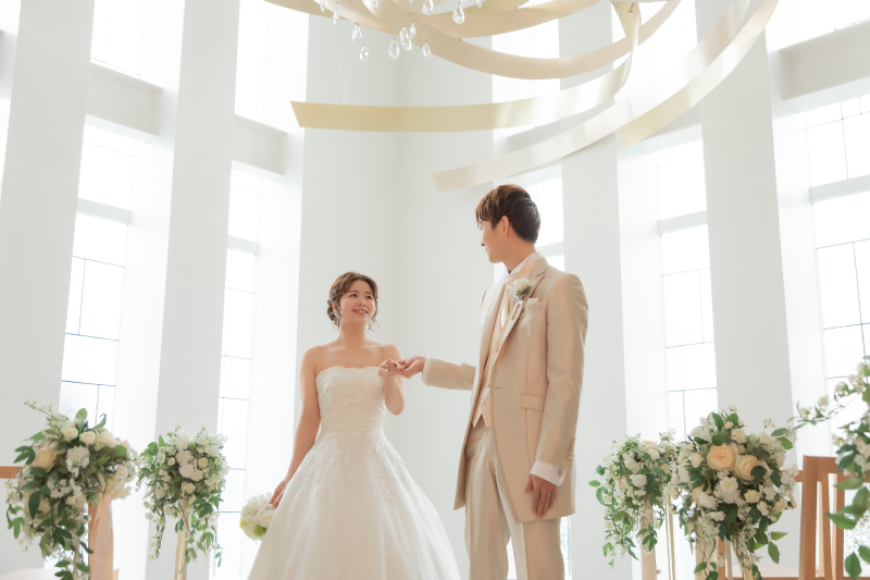 【期間限定】基本料50%オフ◆洋装2着_チャペルフォトプラン|全データ付き☆定価109,000円→54,500円