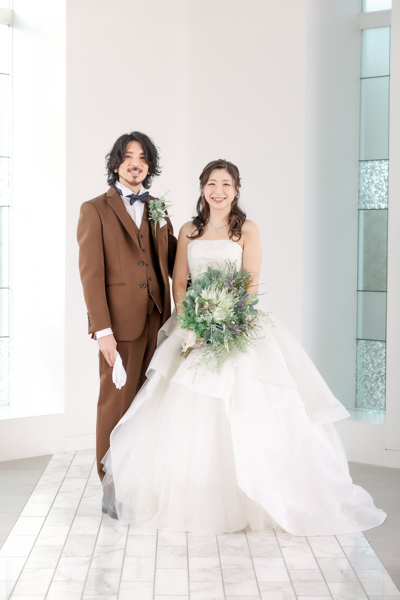 【期間限定|基本料金34,500円で叶う】洋装1着プラン|50カットデータ・花嫁ヘアメイク*定価69,000円→34,500円