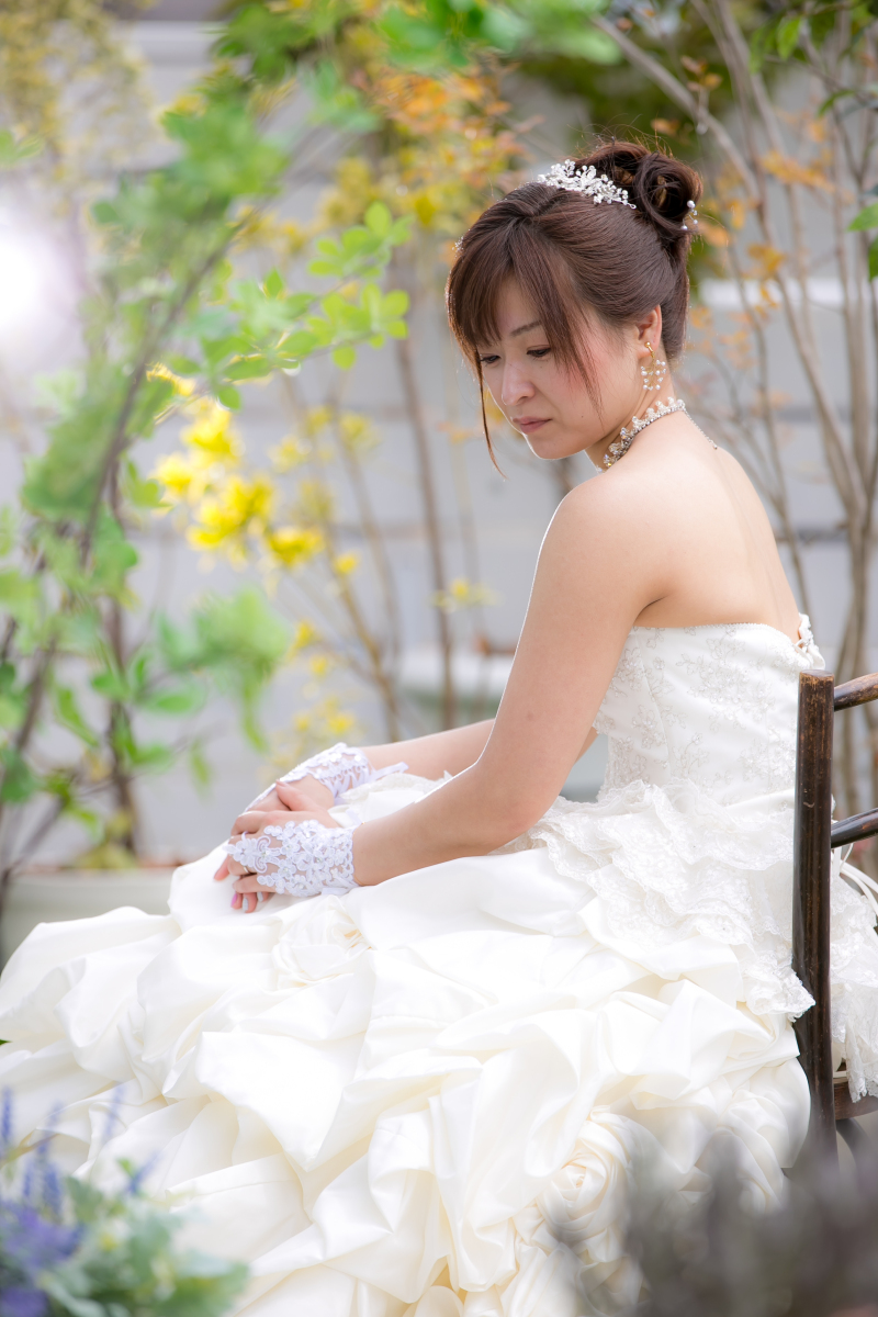 【洋装×2】スタジオ＋ルーフガーデン撮影