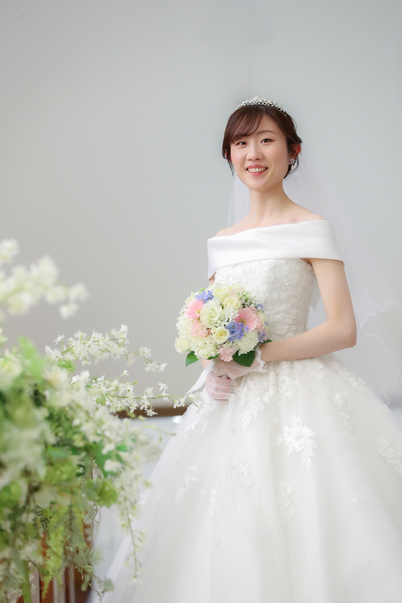 私らしい花嫁に