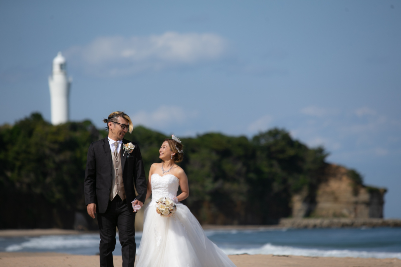 【洋装】海ロケーション