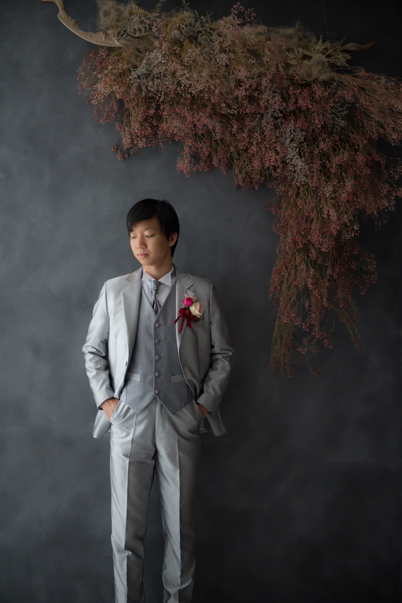 ソロショット(新郎ver.)