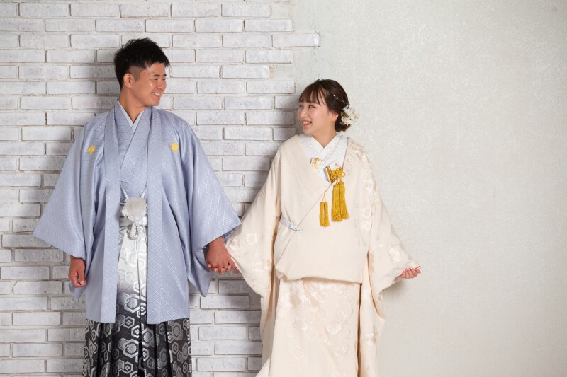 シンプルな立ち姿