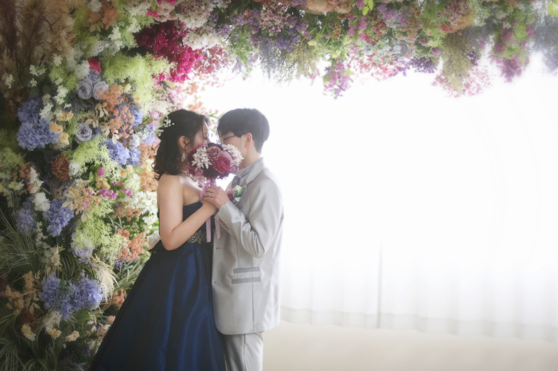 顔隠しショット