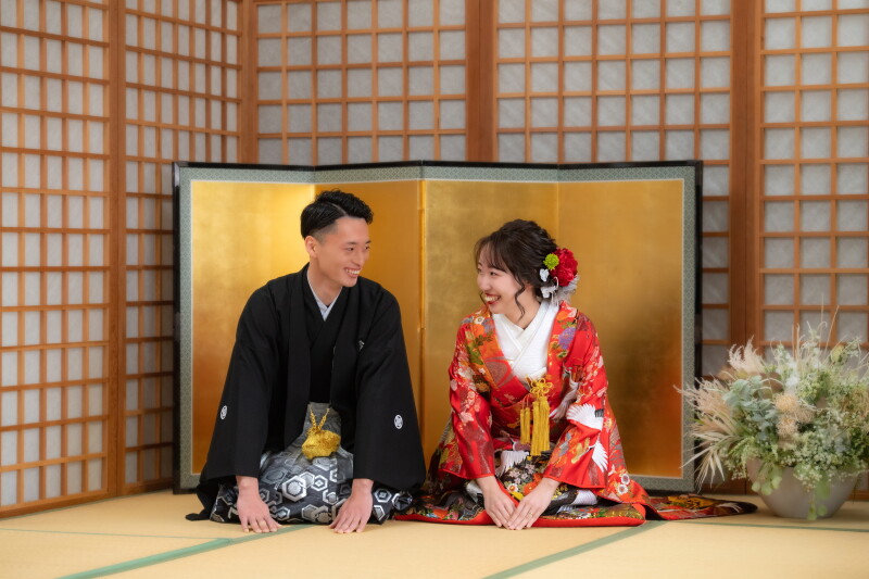 【和装+洋装】バリエーション豊かなスタジオ撮影