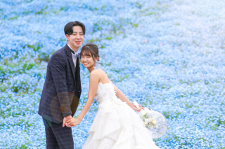 【洋装】ネモフィラロケーション