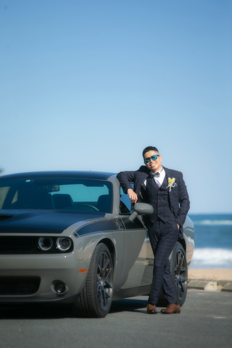 まずは愛車と。