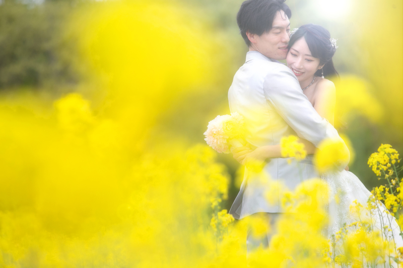 花に包まれるぬくもり