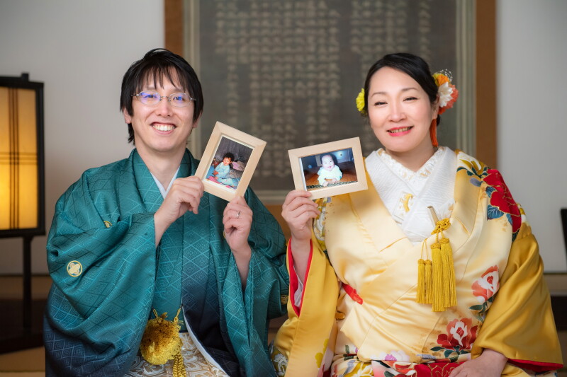 立派に成長しました＊色打掛へ掛け替え