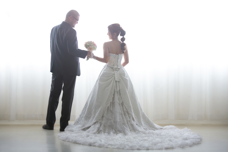 ブーケも一緒に