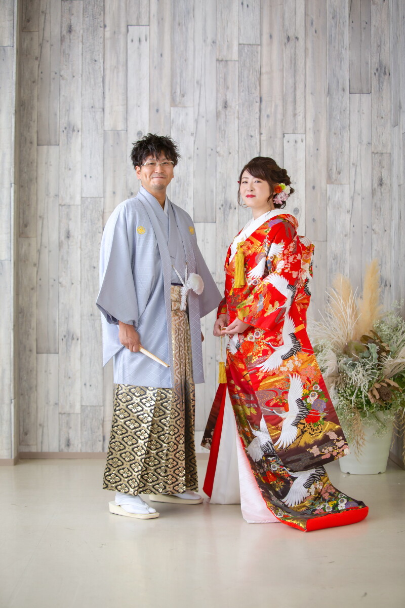 シンプルな立ち姿