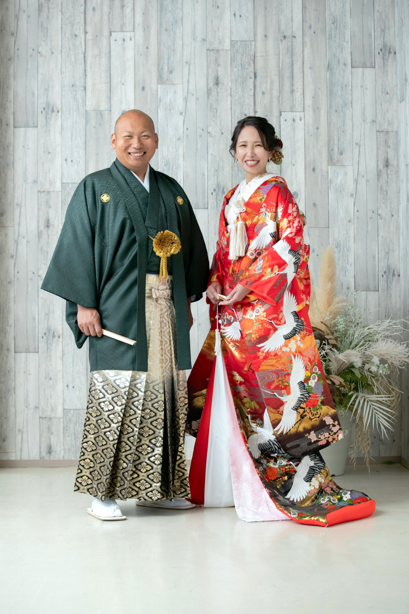 笑顔で迎える晴れの日