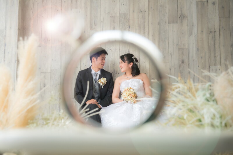 指輪越しの幸せ＊ドレス撮影スタート