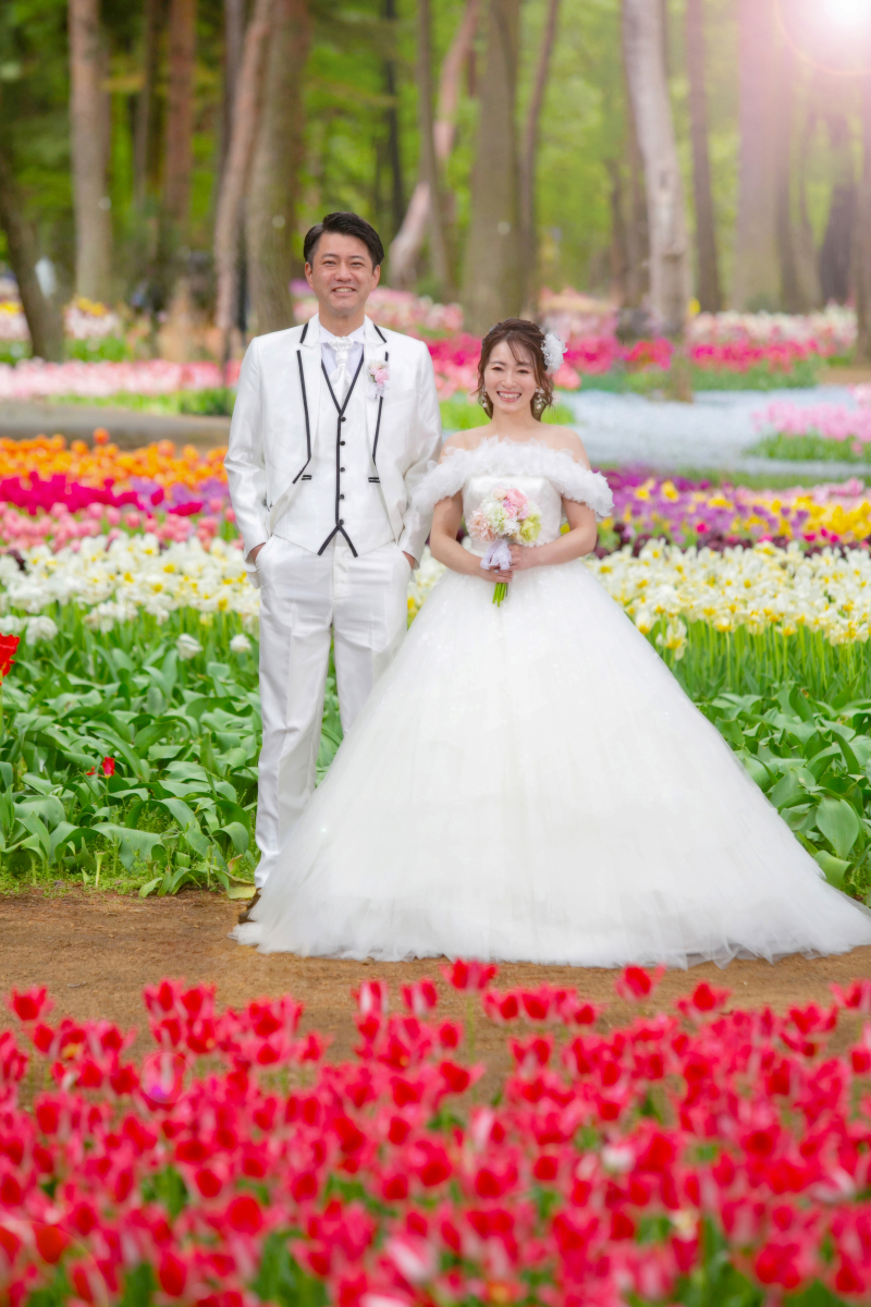 シンプルな立ち姿