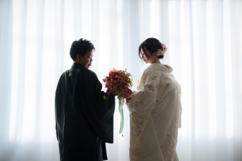【和装】シンプルさが美しいスタジオ撮影