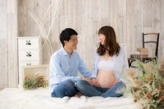 【私服/スタジオ】マタニティフォト