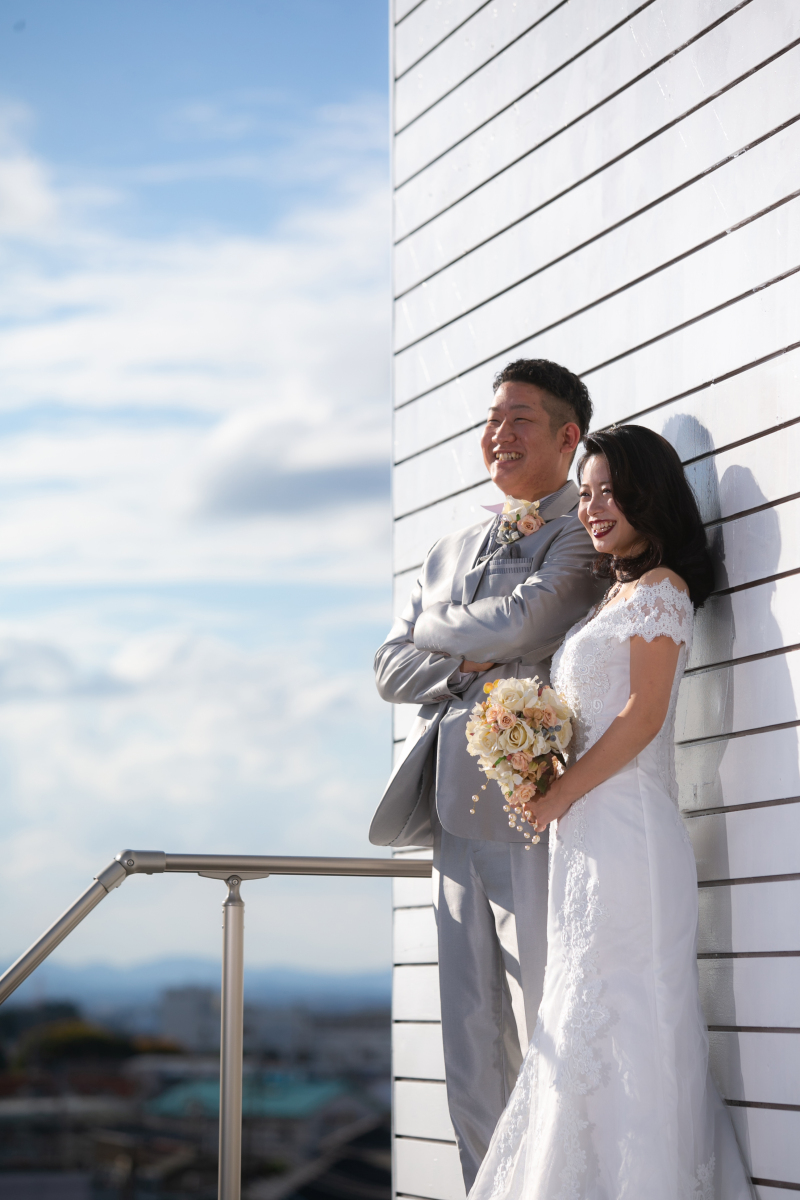 ドレスでの撮影開始♪