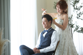 【洋装×2】シンプルかわいい撮影