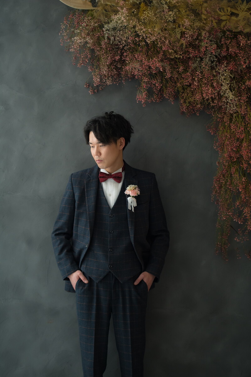 シングルショット(新郎)