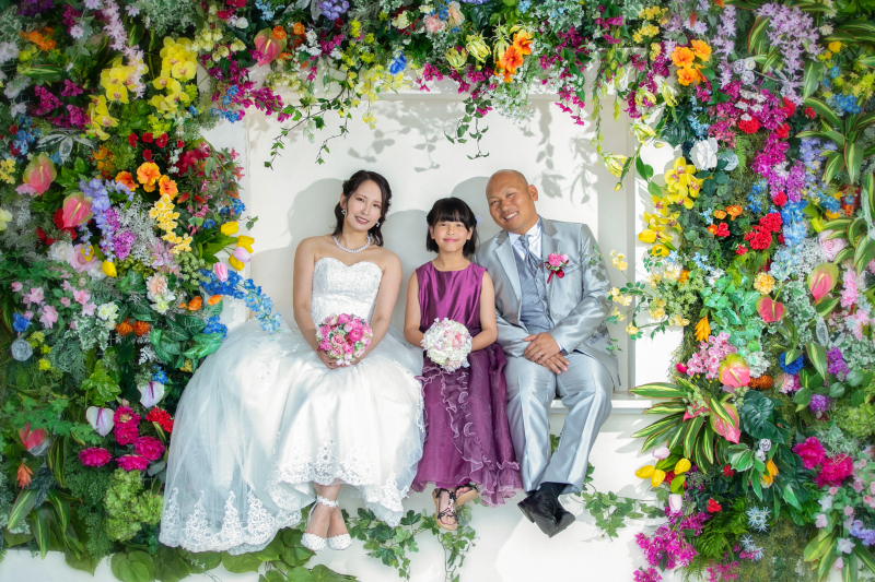 花いっぱいの特等席