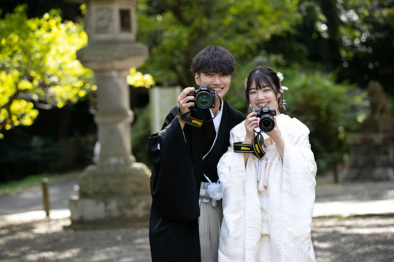 【和装】偕楽園・常盤神社ロケーション
