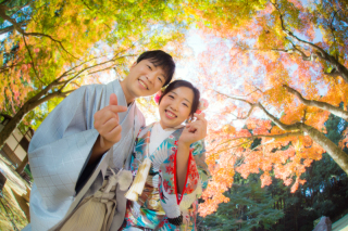 【和装＋洋装】もみじ谷＋歴史館ロケ＋スタジオ