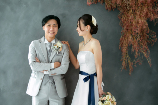 【洋装】シンプルかわいい青色