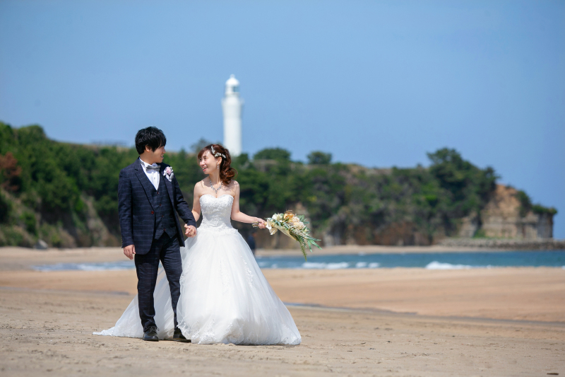 並んで歩く時間*久慈浜海水浴場