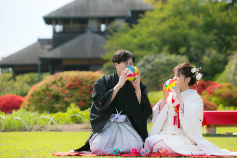 ル・トレフル produced by スタジオエス_庭園で撮影できる