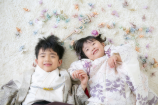 お子さん 着付け+ヘアメイク