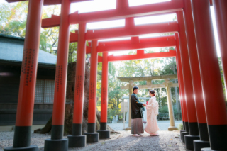 ル・トレフル produced by スタジオエス_【和装ロケ】偕楽園＋常磐神社