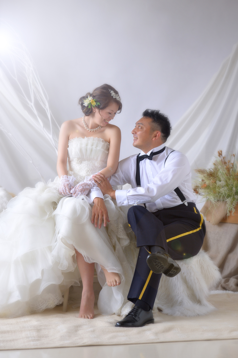 互いに見つめ合って