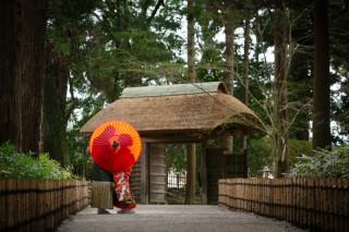 ル・トレフル produced by スタジオエス_【和装ロケ】偕楽園ロケーション