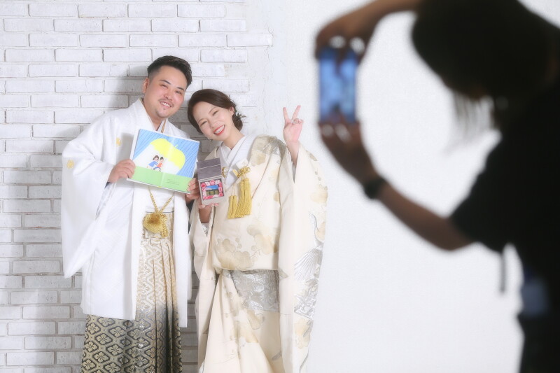 持込料なしでオリジナリティ溢れる写真を残せます