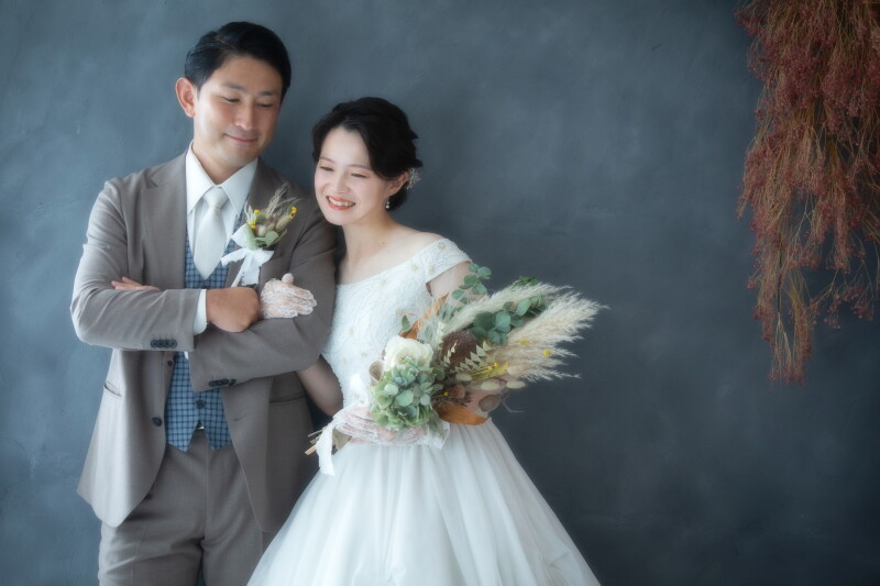 【４-５月撮影限定*衣装アップ料金なし！】チャペルロケ＋スタジオ撮影プラン｜補正済み全データ＆レタッチデータ10カット付