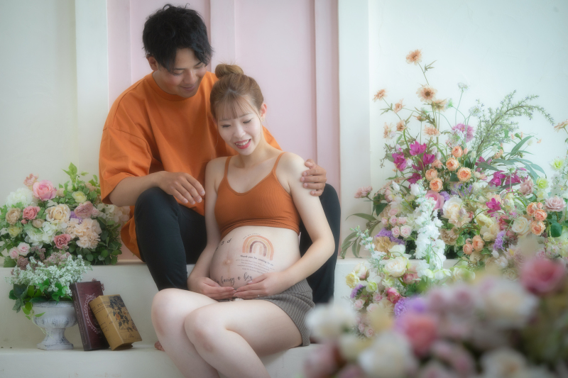 【私服スタジオ】この瞬間にしか残せないマタニティフォトプラン《全データ》