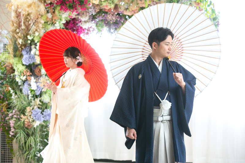 【和装+洋装】スタジオプラン《全データ/10Pフォトブック1冊付き》