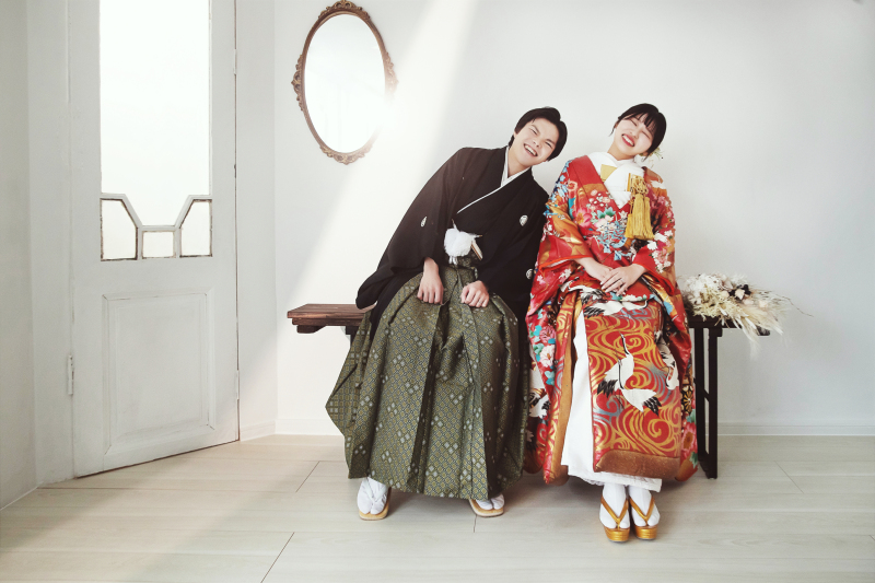 ドレス3着・和装1着