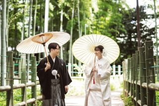 ドレス・和装・ウェディングスーツ1着ずつ