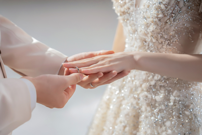 指輪ショット♪