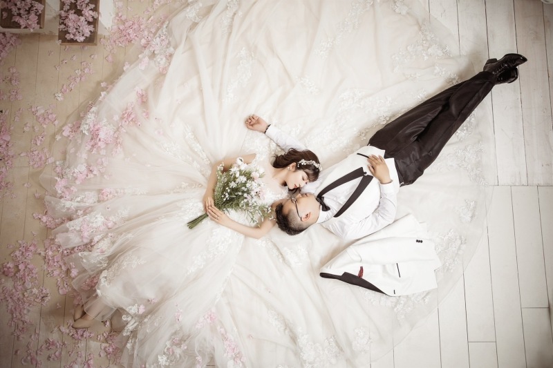 ２人で寝転んで♪