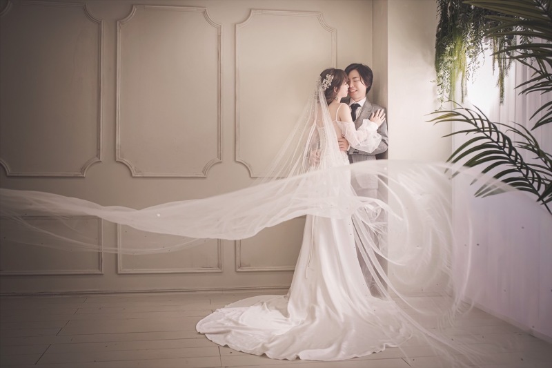 ふたりで見つめあって